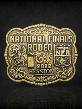 Montana Silversmiths LIMITED EDITION 2022 Hesston NFR Buckle Retail‎ $120 - New